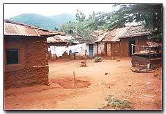 Photo: Voi, Kenya. Peripheral village.