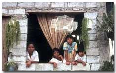 Photo of kids in a window