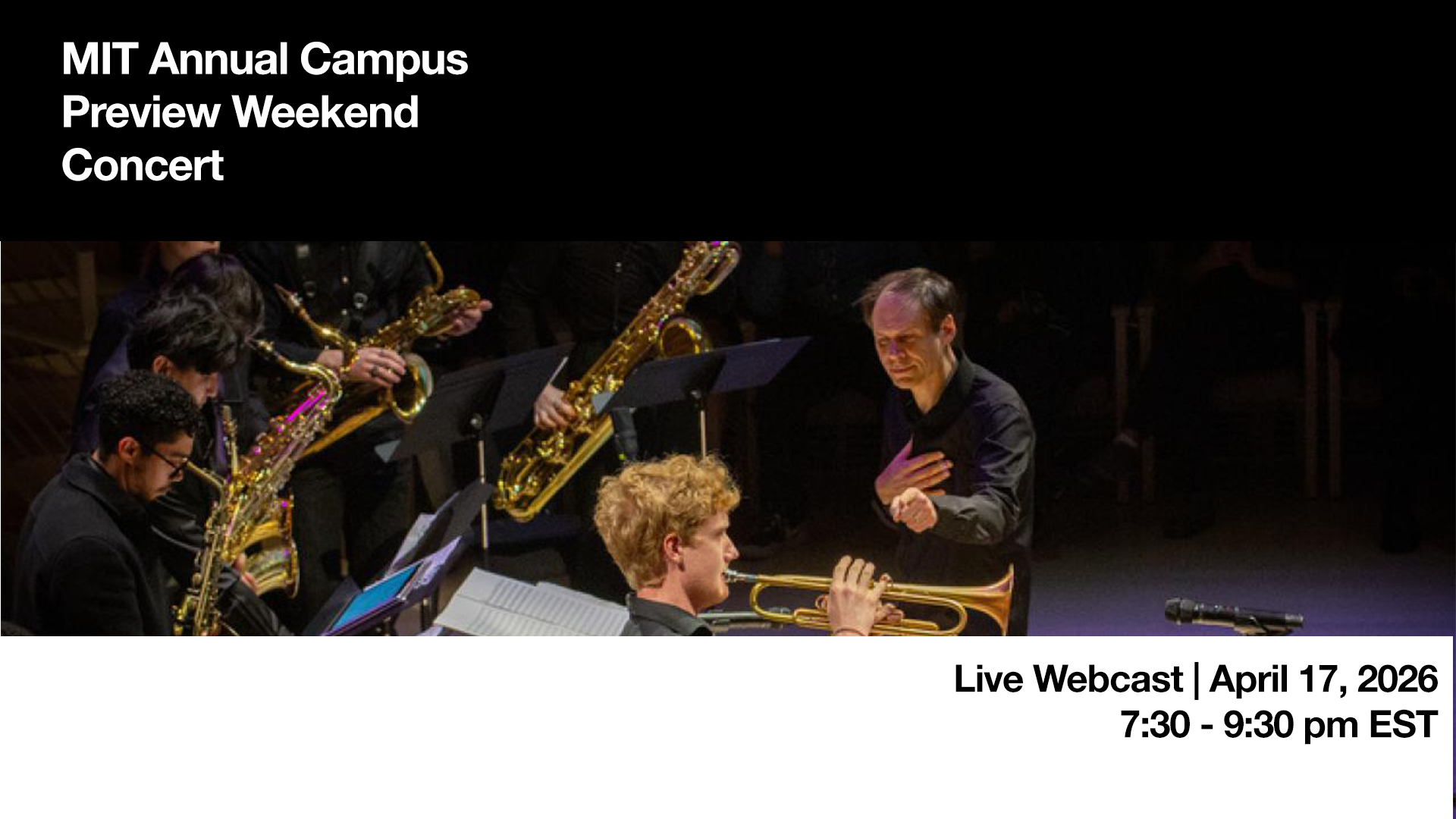 Live Webcast | Spring 2026 Concert Series