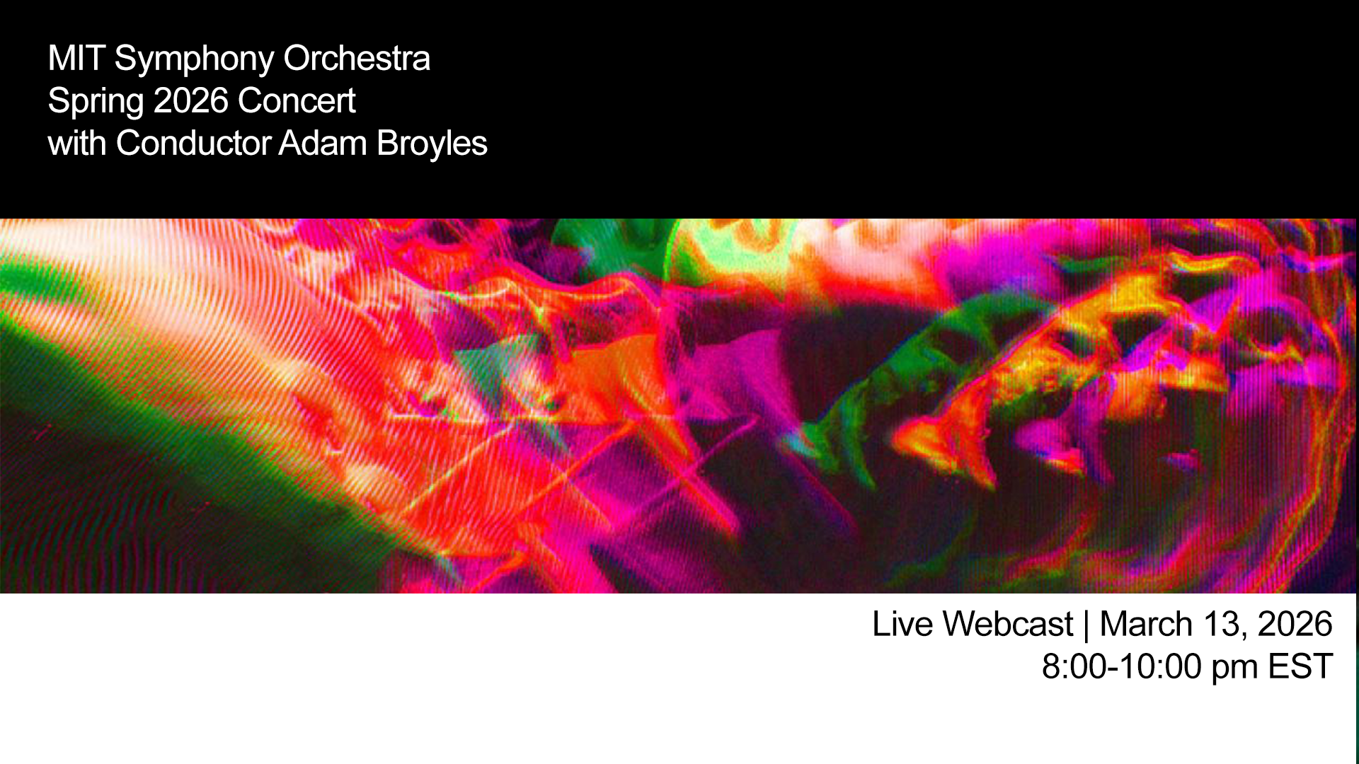 Live Webcast | Spring 2026 Concert Series