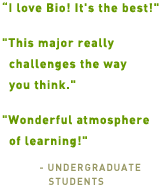 I love Bio! It's the best!!