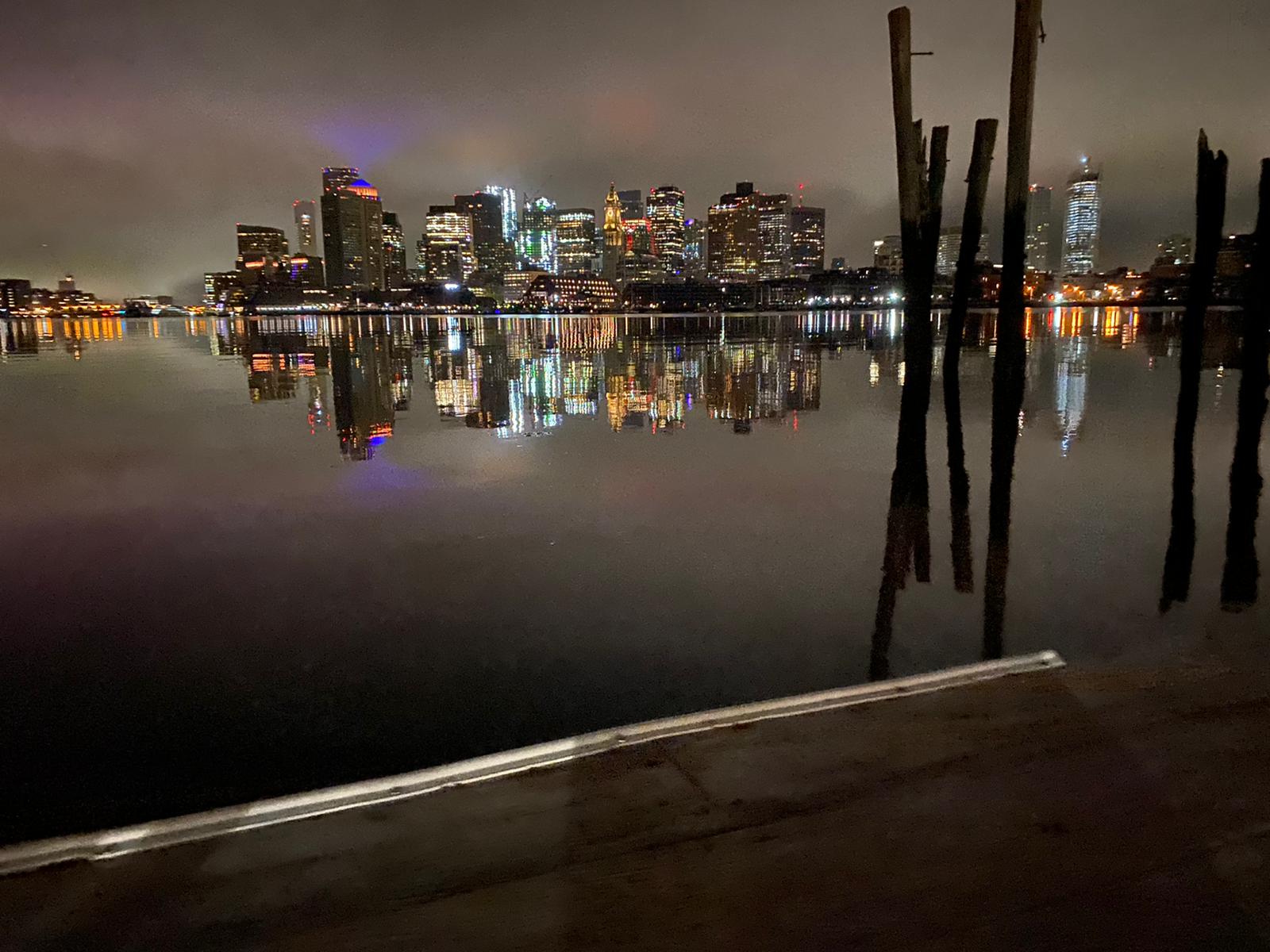 Boston at night!